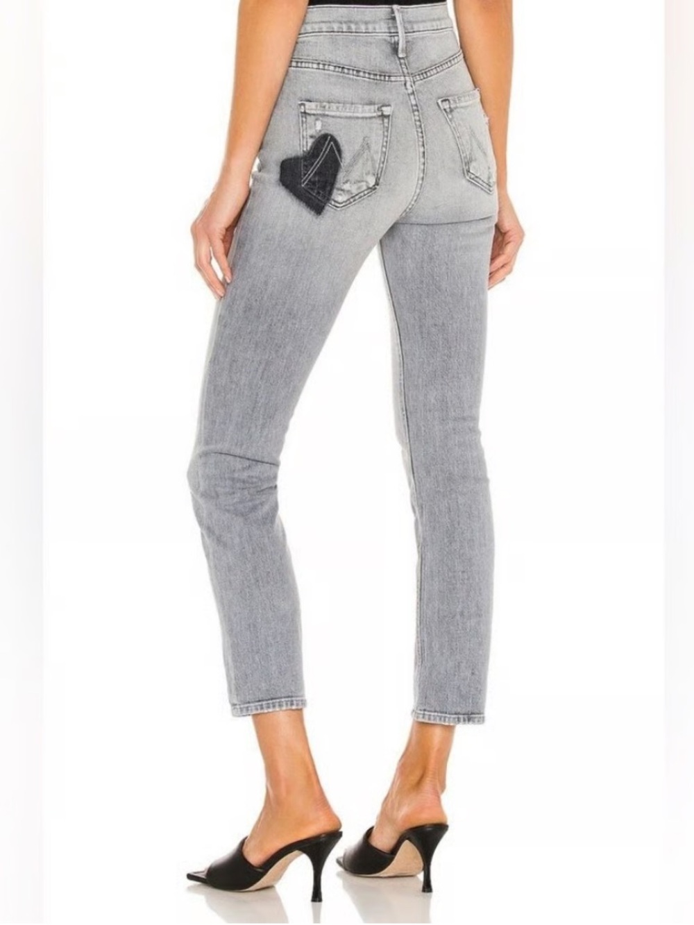 MOTHER The Button Fly Dazzler Ankle Jean, Size 29